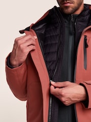 Tog 24 Red Mens Denton Waterproof 3-in-1 Jacket - Image 8 of 10