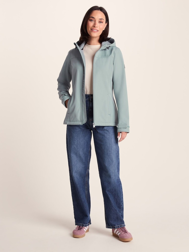 Tog 24 Green Womens Keld Softshell Hoodie - Image 1 of 8