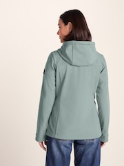 Tog 24 Green Womens Keld Softshell Hoodie - Image 3 of 8