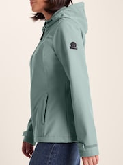 Tog 24 Green Womens Keld Softshell Hoodie - Image 6 of 8