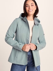 Tog 24 Green Womens Keld Softshell Hoodie - Image 7 of 8