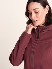 Tog 24 Red Womens Keld Softshell Long Jacket - Image 5 of 7