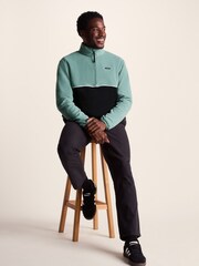 Tog 24 Green Mens Kirton Zip Neck Fleece - Image 4 of 7