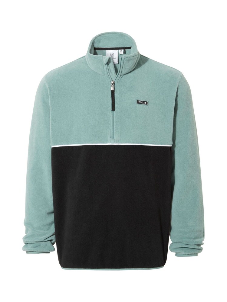 Tog 24 Green Mens Kirton Zip Neck Fleece - Image 7 of 7