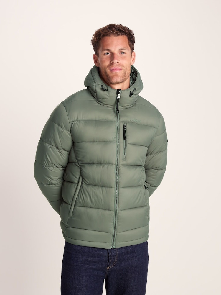 Tog 24 Green Mens Maloney Padded Jacket - Image 2 of 7 Tog 24 Green Mens Maloney Padded Jacket - Image 2 of 7
