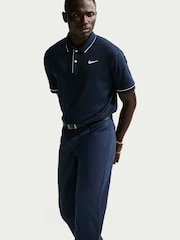 Nike Blue 5 Pocket Golf Trousers - Image 5 of 6