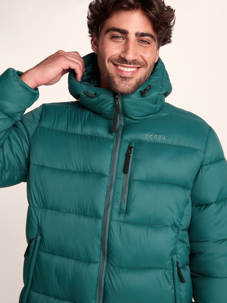 أزرق - سترة مبطنة بهودي من تشكيلة Maloney من 24 Tog - Image 5 of 5