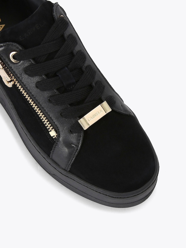 Noir - Carvela Connected Zip Trainers - Image 5 sur 5 Noir - Carvela Connected Zip Trainers - Image 5 sur 5