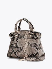 Gris - Bolso tote pequeño Valentina de Carvela - Imagen 2 de 5
