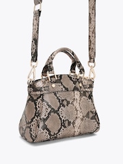 Gris - Bolso tote pequeño Valentina de Carvela - Imagen 3 de 5
