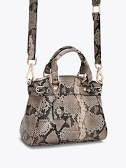 Gris - Bolso tote pequeño Valentina de Carvela - Imagen 4 de 5