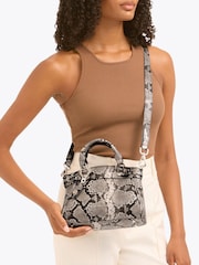 Gris - Bolso tote pequeño Valentina de Carvela - Imagen 5 de 5