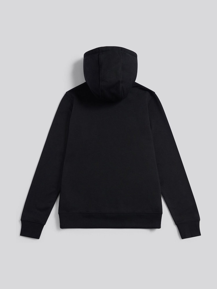 أسود - U.S. Polo Assn. Womens Double Horsemen Loopback Hoodie - صورة 2 من 3 أسود - U.S. Polo Assn. Womens Double Horsemen Loopback Hoodie - صورة 2 من 3