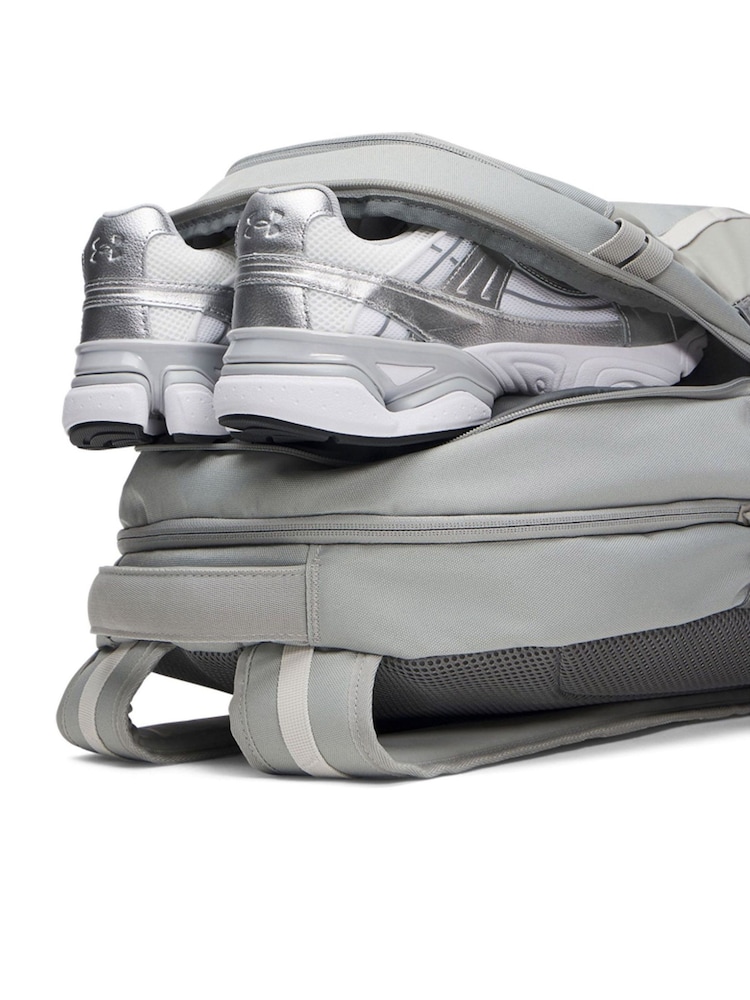 Under Armour Grey Hustle Backpack - Image 5 of 5