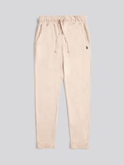 U.S. Polo Assn. Grey Womens Double Horsemen Roll Cuff Joggers - Image 1 of 3