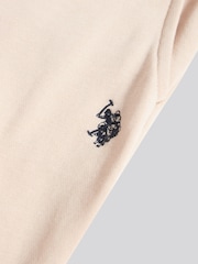 U.S. Polo Assn. Grey Womens Double Horsemen Roll Cuff Joggers - Image 3 of 3