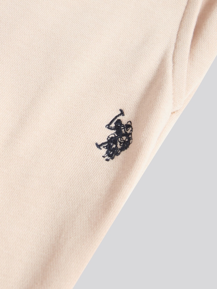 U.S. Polo Assn. Grey Womens Double Horsemen Roll Cuff Joggers - Image 3 of 3