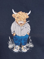 Camiseta Raging Bull Boy Blue Farmer Bully - Imagem 4 de 4