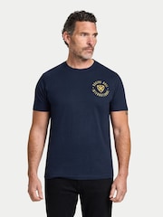 Camiseta Raging Bull blue International Shield - Imagem 1 de 4
