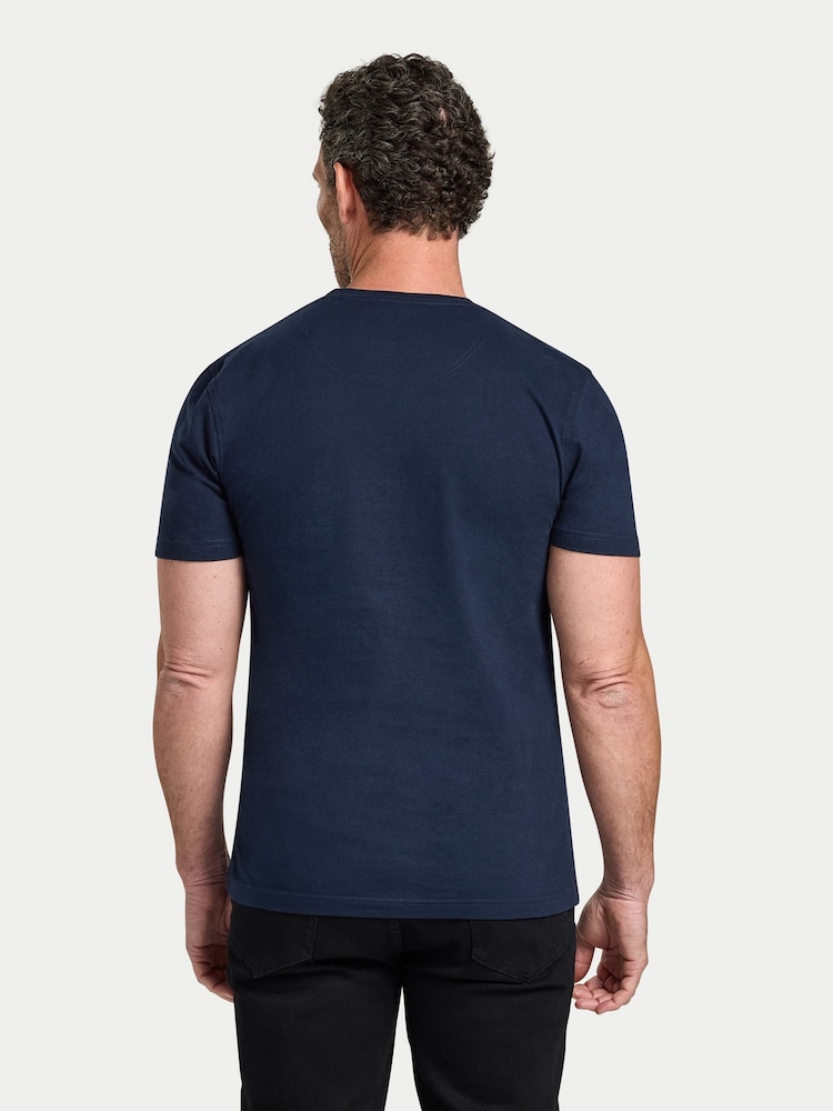 Camiseta Raging Bull blue International Shield - Imagem 2 de 4