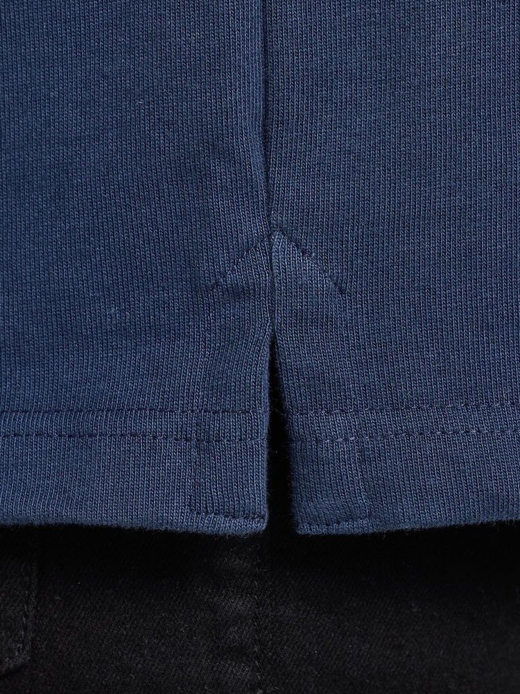 Raging Bull Red Cut & Sew Quarter Zip Sweat Top - Image 5 of 5