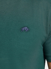 Raging Bull Green Classic Polo Shirt - Image 4 of 4