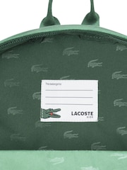 Lacoste Green Core Solid Backpack - Image 3 of 5