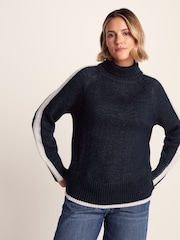 Tog 24 Blue Womens Moira Knitted Jumper - Image 2 of 7