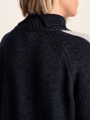 Tog 24 Blue Womens Moira Knitted Jumper - Image 6 of 7