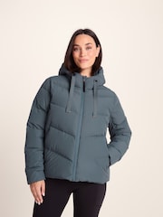 Tog 24 Grey Raleigh Luxe Short Down Jacket - Image 2 of 7