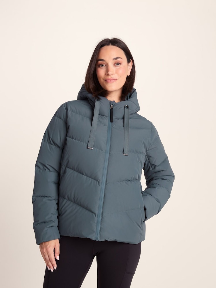 Tog 24 Grey Raleigh Luxe Short Down Jacket - Image 2 of 7