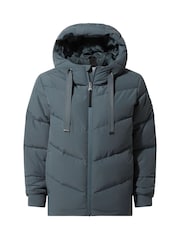 Tog 24 Grey Raleigh Luxe Short Down Jacket - Image 7 of 7