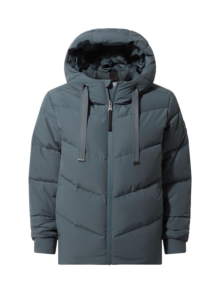 Tog 24 Grey Raleigh Luxe Short Down Jacket - Image 7 of 7