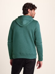 Tog 24 Blue Mens Mosby Knitlook Fleece Hoodie - Image 3 of 7