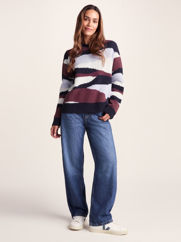 Tog 24 Grey Womens Niamh Knitted Jumper - Image 1 of 6