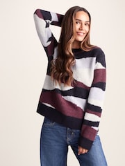 Tog 24 Grey Womens Niamh Knitted Jumper - Image 2 of 6