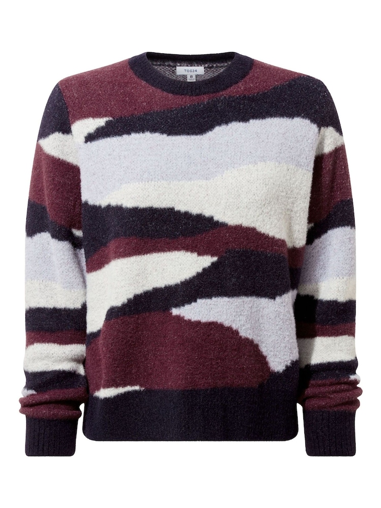 Tog 24 Grey Womens Niamh Knitted Jumper - Image 6 of 6
