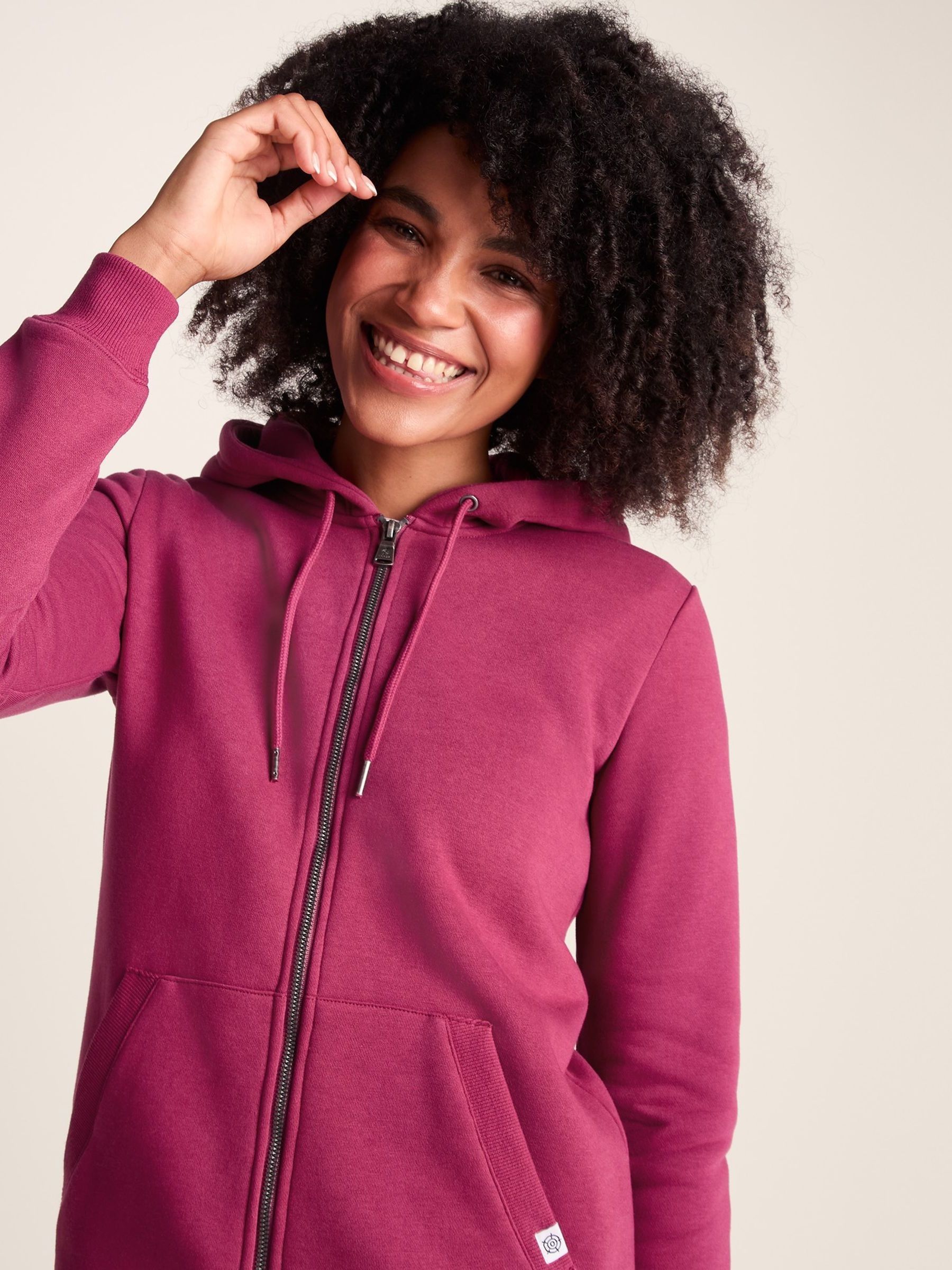 Buy Tog 24 Red Mia Supersoft Zip Hoodie from Next Romania