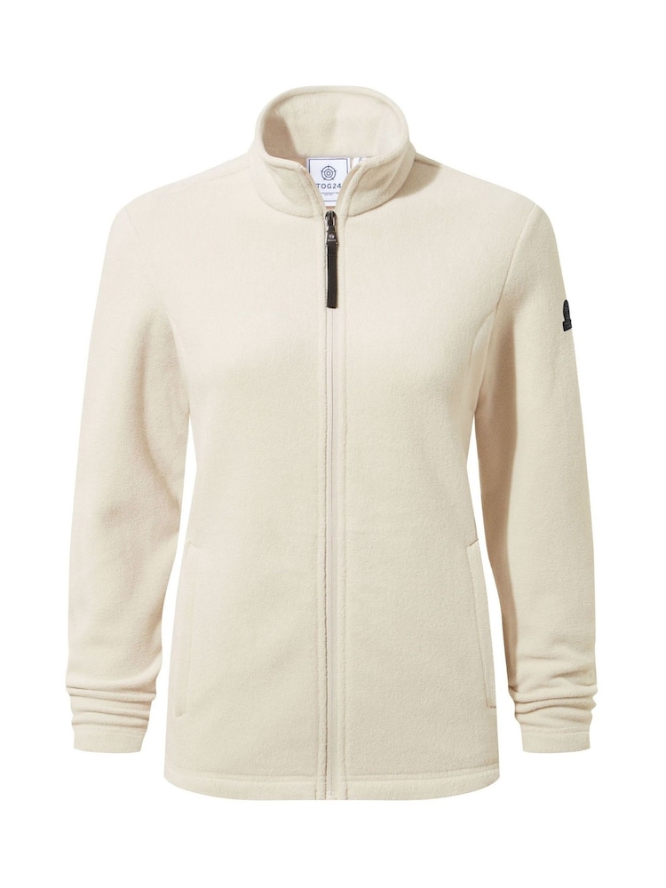 Tog 24 Cream Womens Revive Fleece Jacket - Image 7 of 7