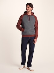 Tog 24 Red Mens Noston Raglan Hoodie - Image 2 of 7
