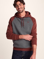 Tog 24 Red Mens Noston Raglan Hoodie - Image 6 of 7
