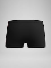 Speedo Black Placement Print Aquashort Swim Shorts - Image 5 of 6