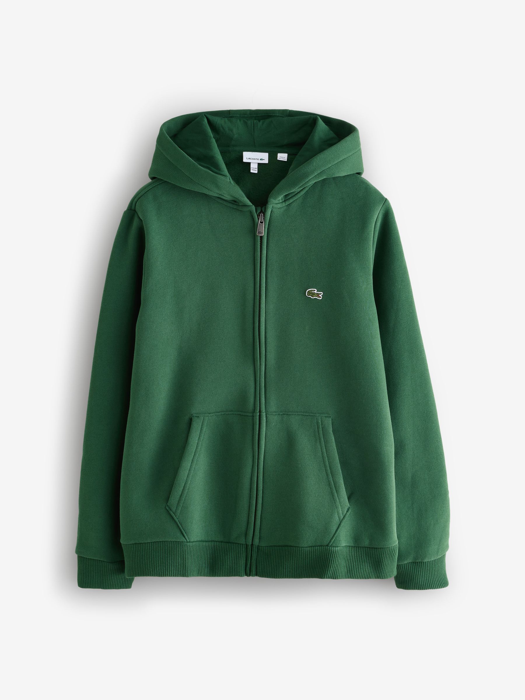 Buy Lacoste Green Core Fleece Full-Zip Hoodie from Next USA