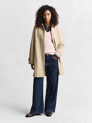 Rosa - GANT Cable Knit V-Neck Jumper - Imagen 3 de 4