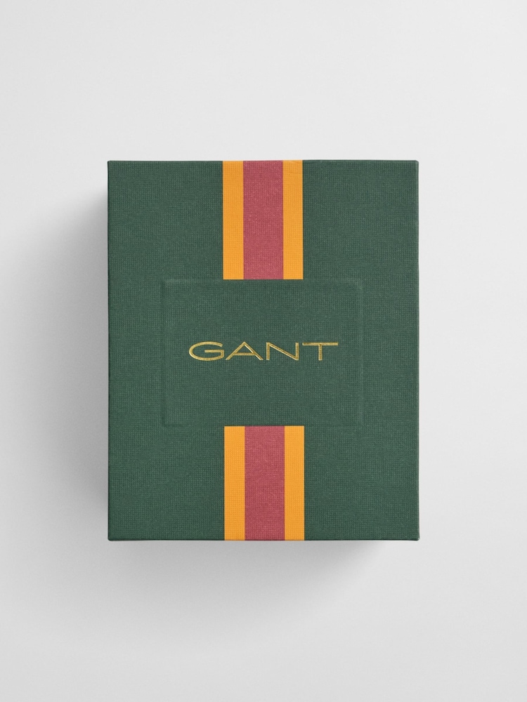 GANT Black Multi Stripe Socks Gift Box 2 Pack - Image 3 of 3 GANT Black Multi Stripe Socks Gift Box 2 Pack - Image 3 of 3