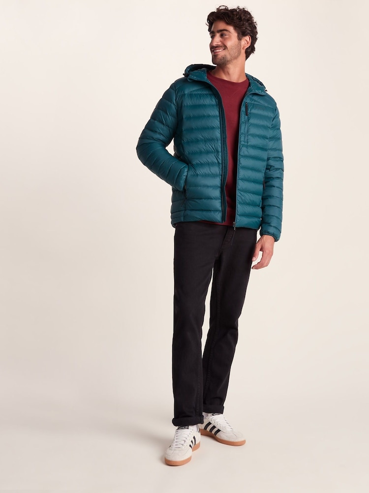 Tog 24 Green Mens North Hooded Jacket - Image 5 of 5