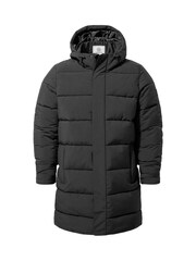 Tog 24 Black Mens Preece Padded Long Jacket - Image 9 of 9