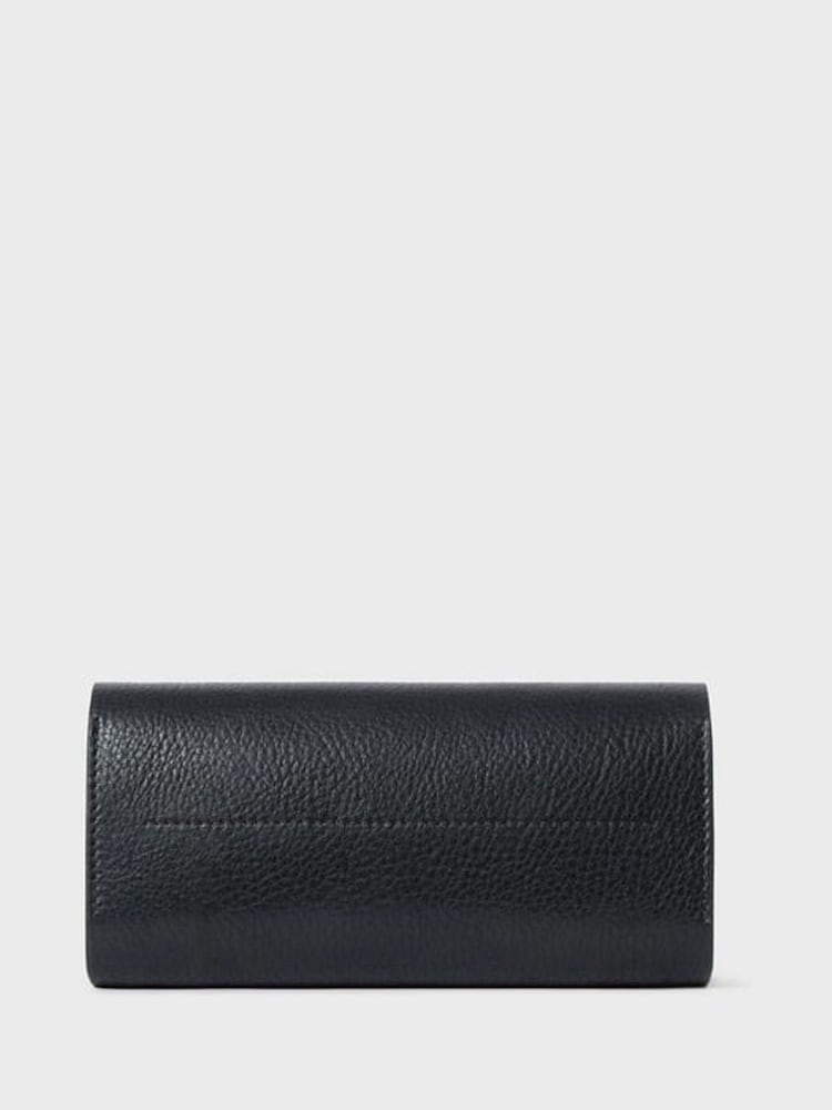 Osprey London The Compass Leather Black Glasses Case - Image 2 of 5