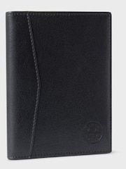 Osprey London The Compass Leather Black Passport Holder - Image 4 of 5