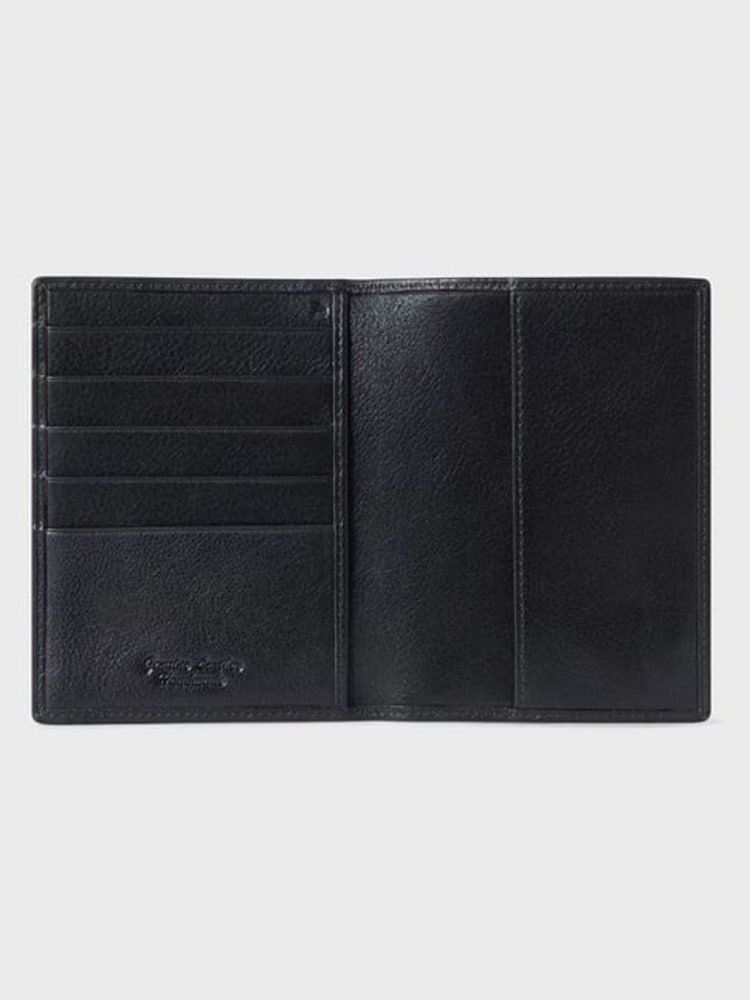 Osprey London The Compass Leather Black Passport Holder - Image 5 of 5